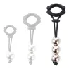 KINKgear Anneau avec boules pendantes Cock Head Ball L Poids 520g